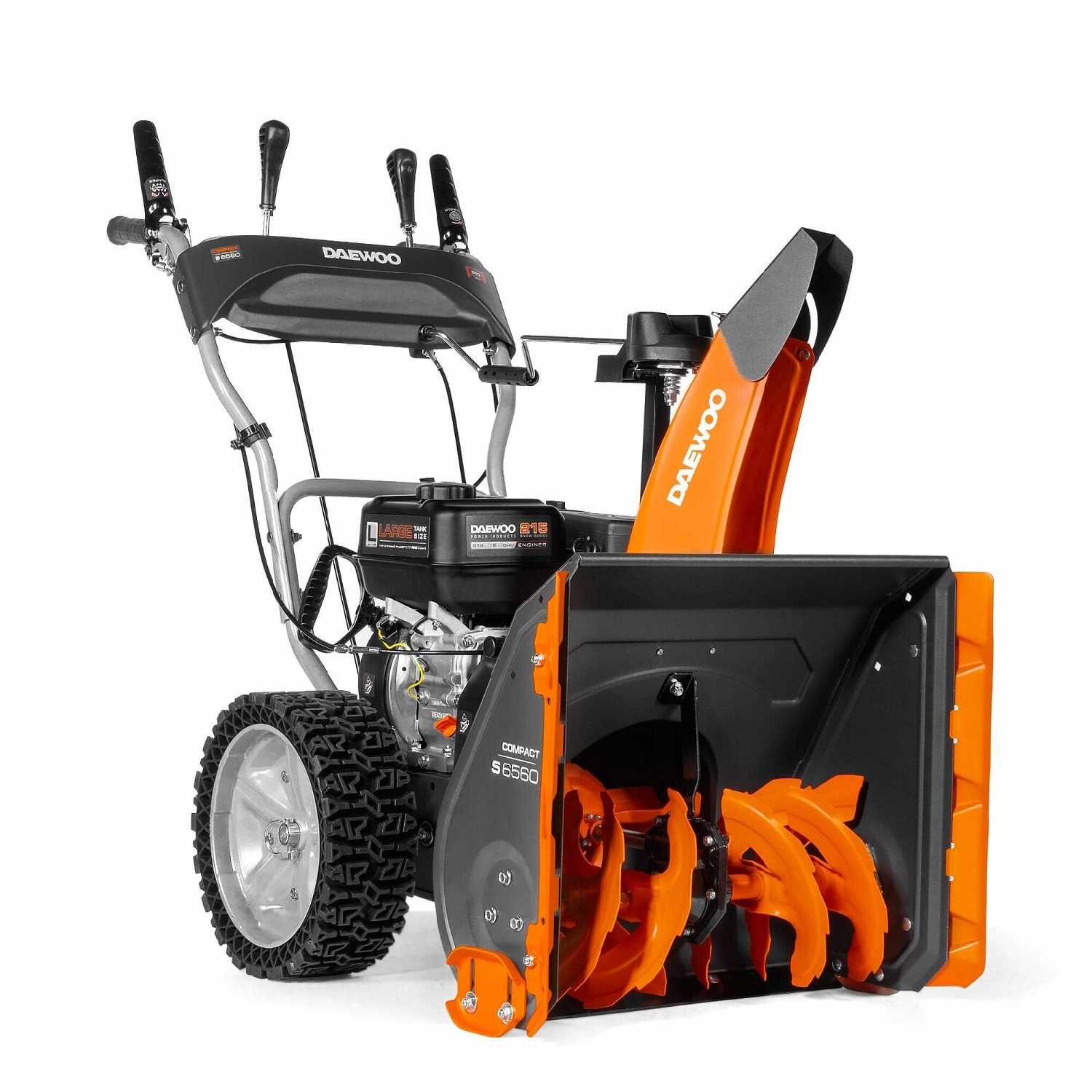 Снегоуборщик бензиновый Daewoo Power Products S 6560, 7.5 л.с. фотография 2