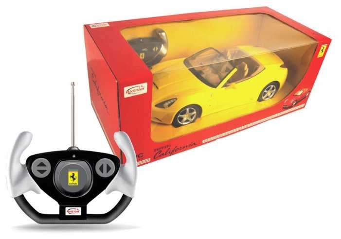 Легковой автомобиль Rastar Ferrari California (47200), 1:12, 38 см фотография 3