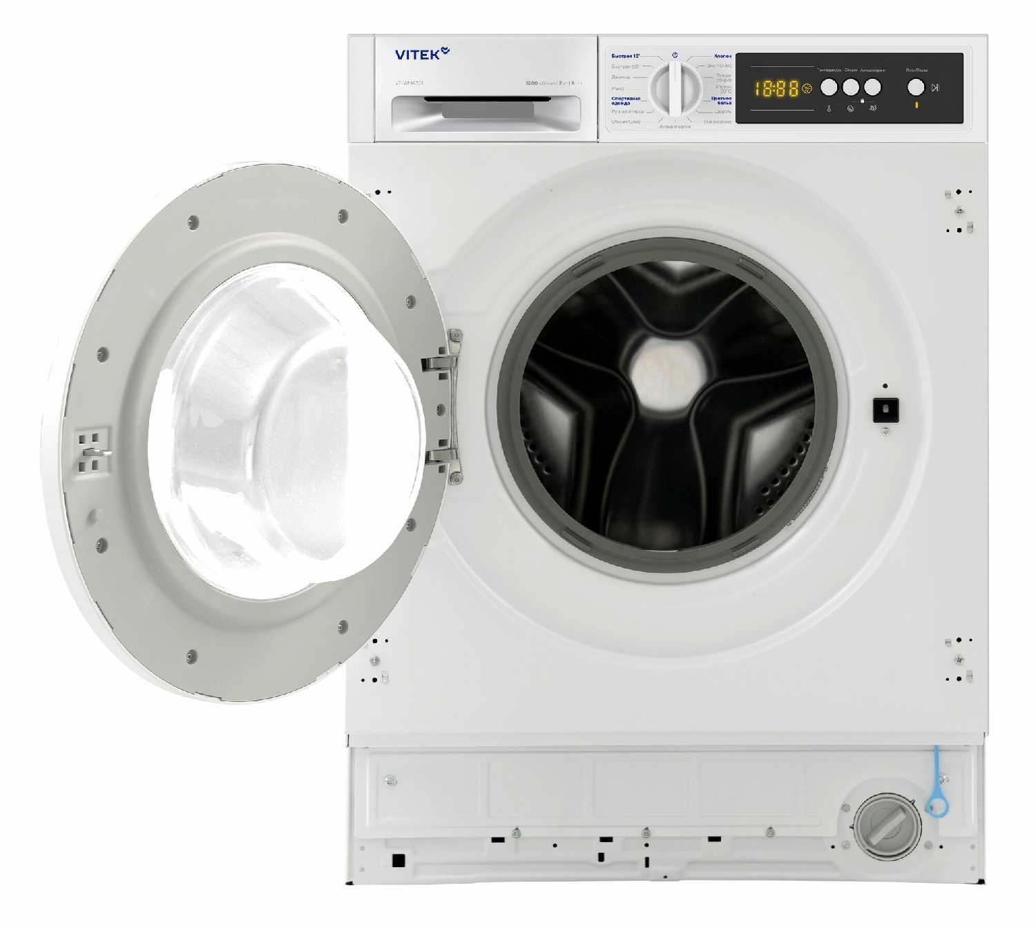 Встраиваемая стиральная машина VITEK VT-WMA701 фотография 2