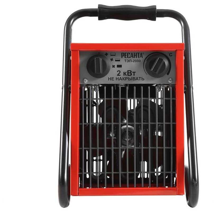 Электрическая тепловая пушка РЕСАНТА ТЭП-2000 фотография 1