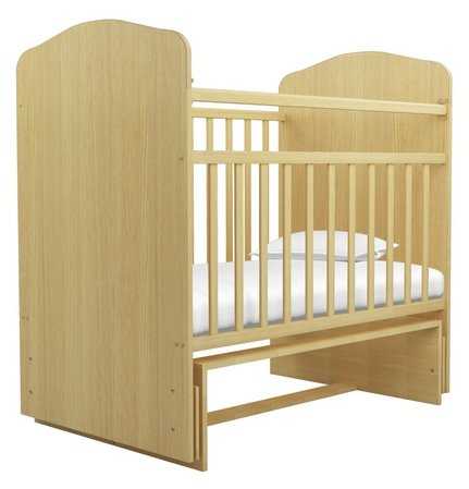 Кроватка Агат Золушка-10, классическая, поперечный маятник