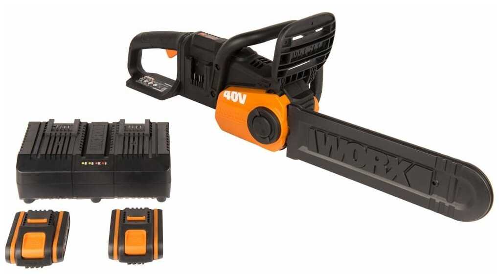 Пила аккумуляторная Worx WG384E 2.0Ач х2 фотография 13