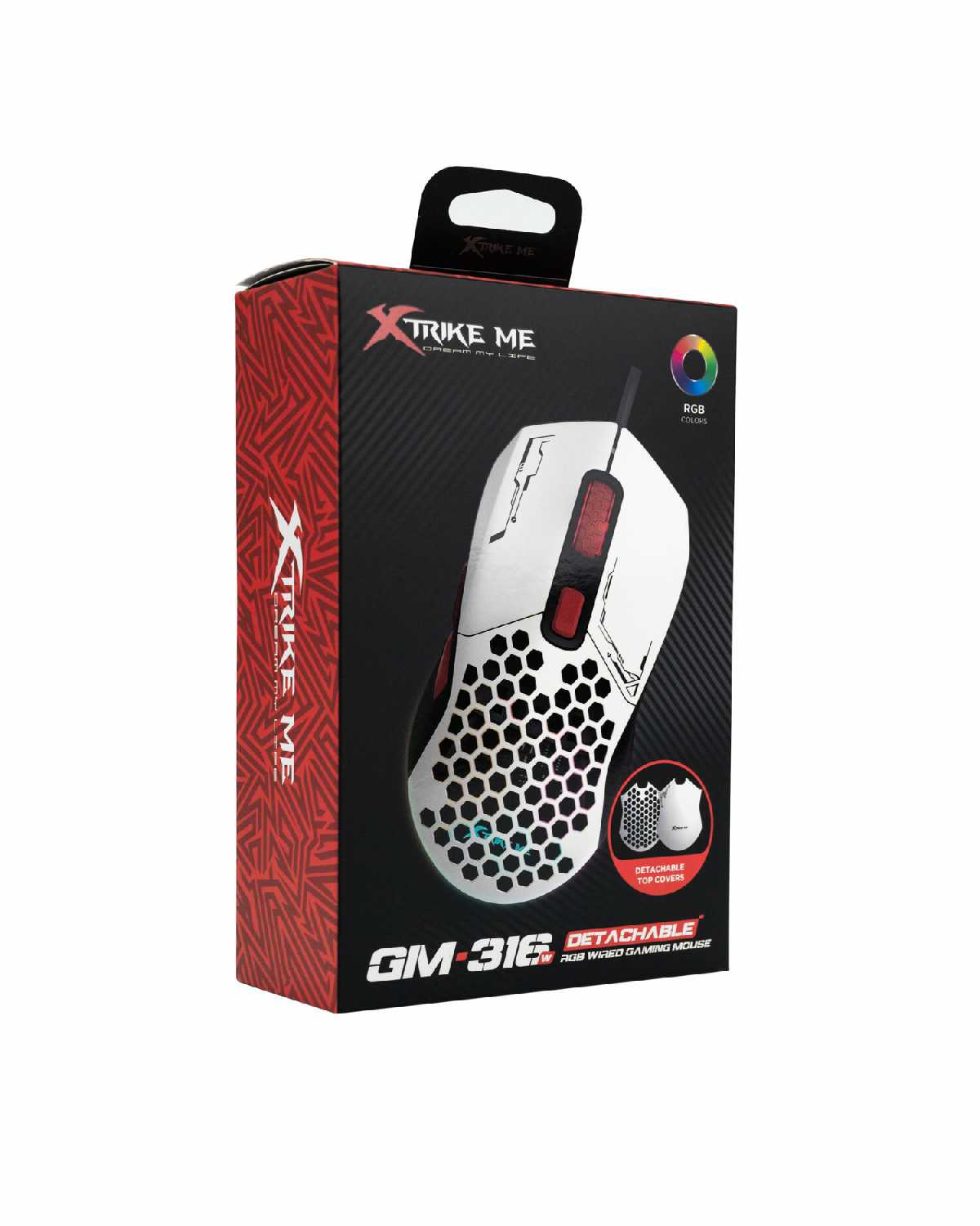 Беспроводная компьютерная игровая мышь GW-610 RGB USB 2.4G фотография 21