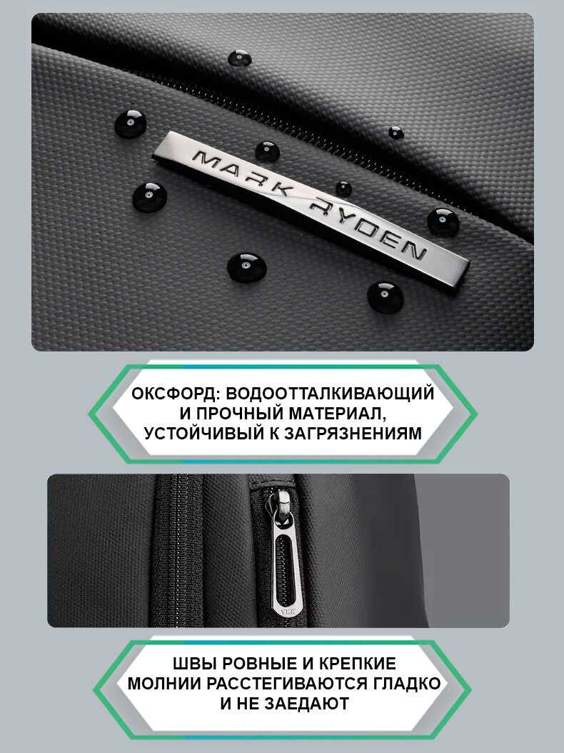 Рюкзак Mark Ryden Рюкзак городской дорожный средний 23л фотография 1