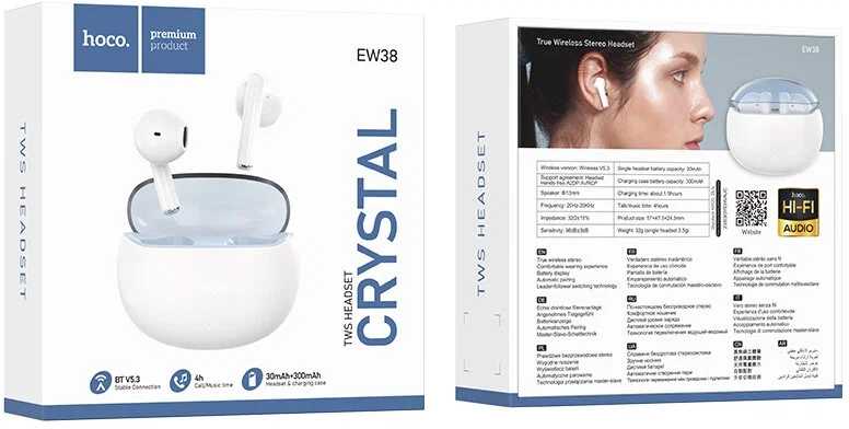 Наушники HOCO EW38 фотография 1