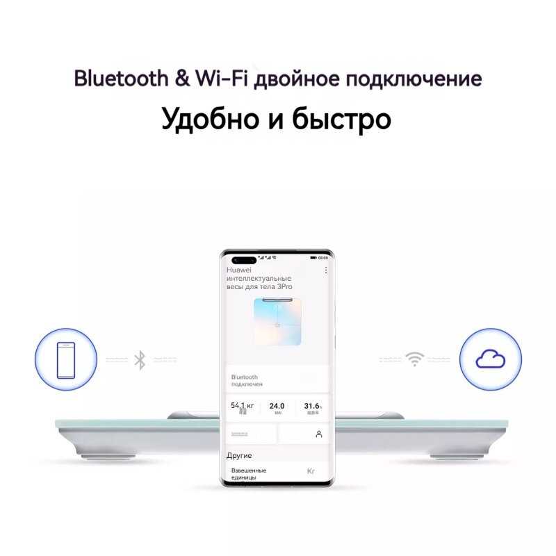 Электронные весы Huawei Smart body fat Scale 3 Pro фотография 2