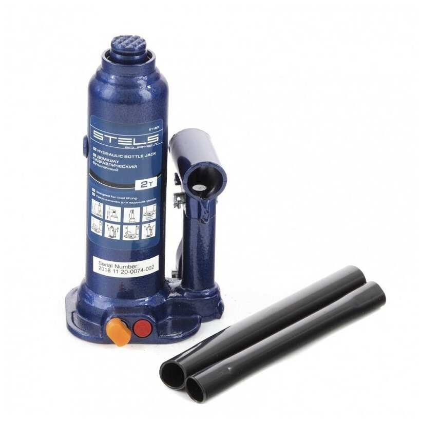Домкрат бутылочный гидравлический Stels Домкрат бутылочный гидравлический (51160)