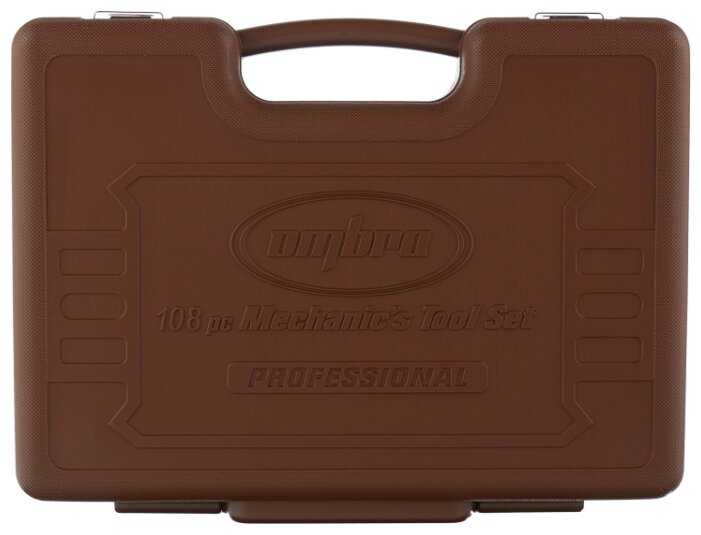 Набор инструментов Ombra OMT108S (108 предм.) фотография 5