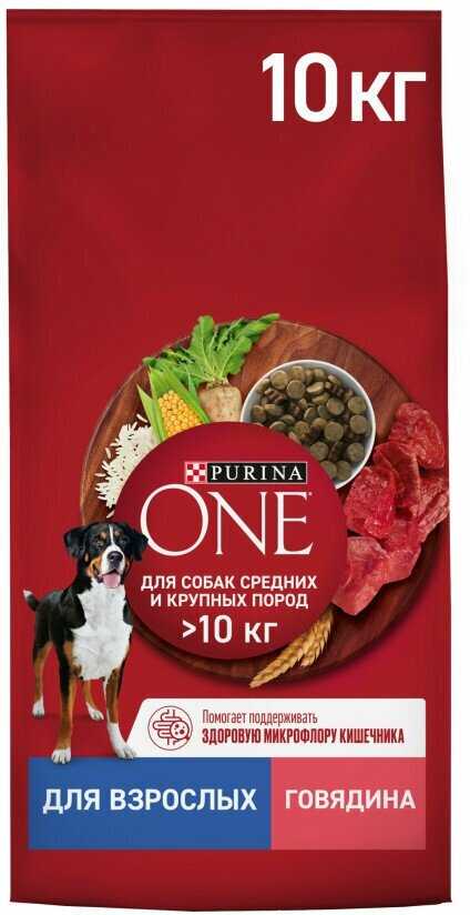 Корм для собак Purina ONE с высоким содержанием говядины, с рисом фотография 18