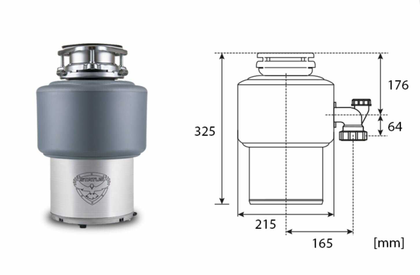 Бытовой измельчитель Status Status Premium 400 фотография 9