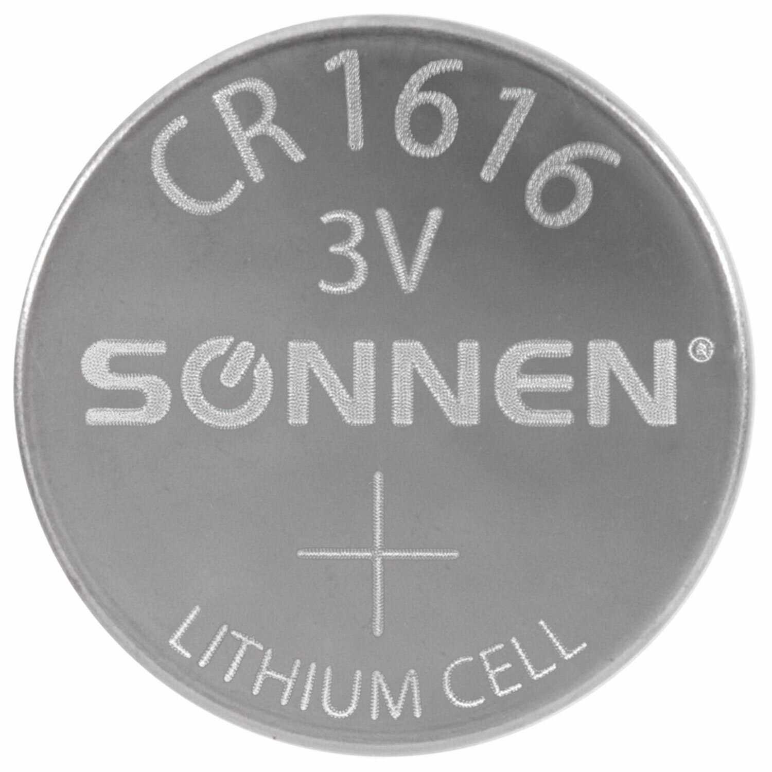 Батарейки Sonnen Lithium Cr1616 (455598) фотография 3