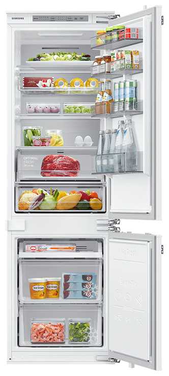 Встраиваемый холодильник Samsung BRB267150WW с Metal Cooling, 264 л фотография 4
