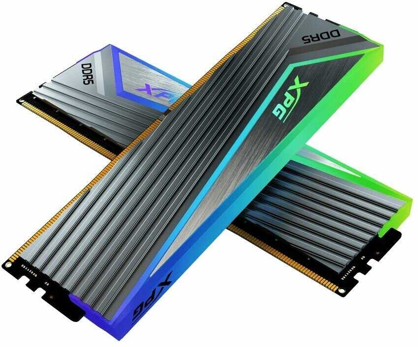 Оперативная память ADATA XPG CASTER RGB DDR5 6400 МГц (AX5U6400C3216G-DCCARGY)