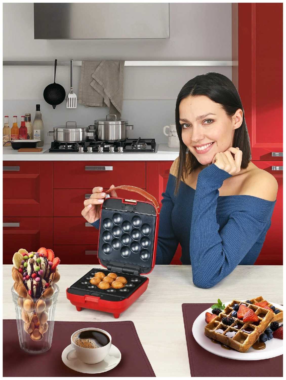 Вафельница GFGRIL GFW-30 фотография 6