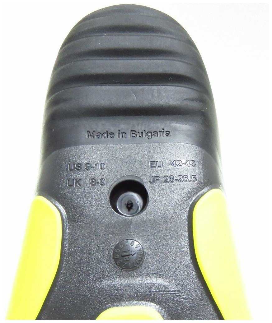 Ласты Mares HC Pro FF черно желтые размер 36-37 фотография 14