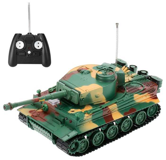 Танк Heng Long Tiger I ИК (3828-1), 1:26, 31.5 см фотография 9