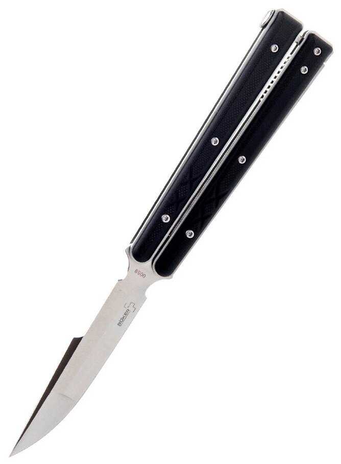 Нож- бабочка Boker Plus Balisong 06EX004, длина лезвия 8.8 см