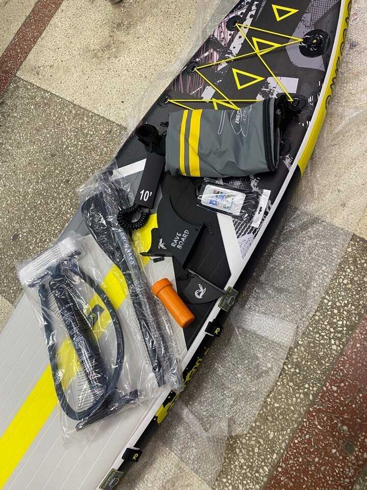 Надувная SUP-доска Rave Board Splash (335x83x15 cm) фотография 13