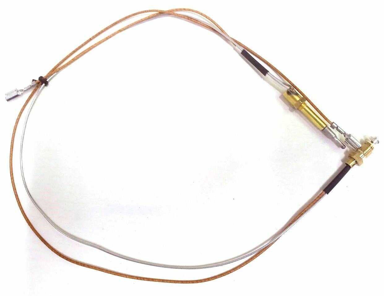 Термопара универсальная (длина 550 мм, головка 17 мм, резьба М6) фотография 1