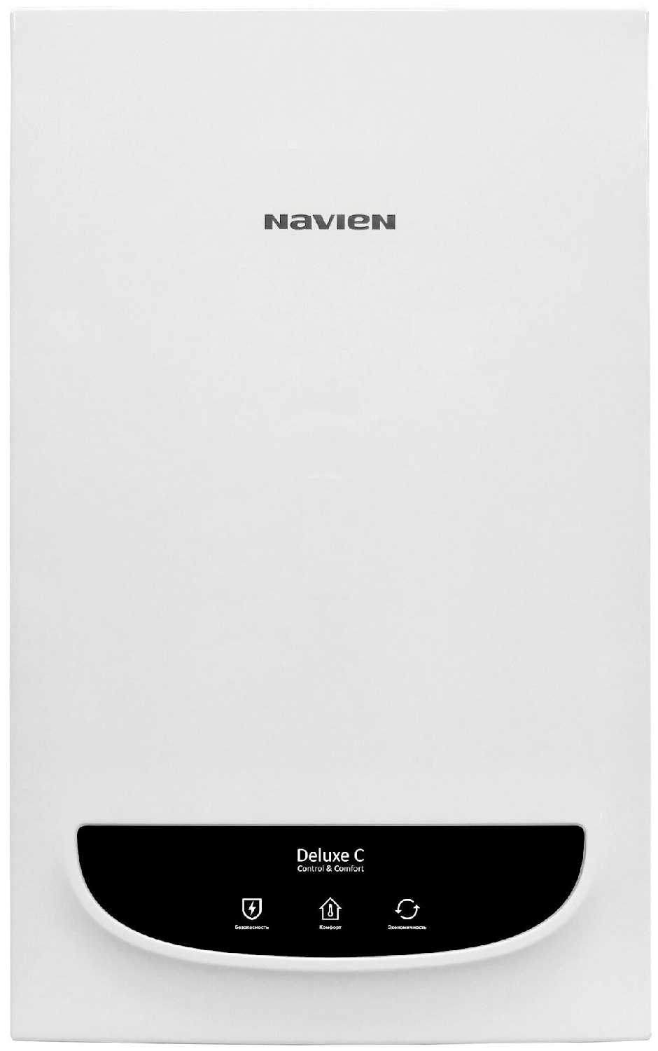 Конвекционный газовый котел Navien DELUXE COMFORT 35K, двухконтурный