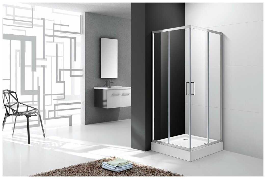 Душевой уголок Cezares Molveno 100x100 A-2-100-C-Cr-IV фотография 3