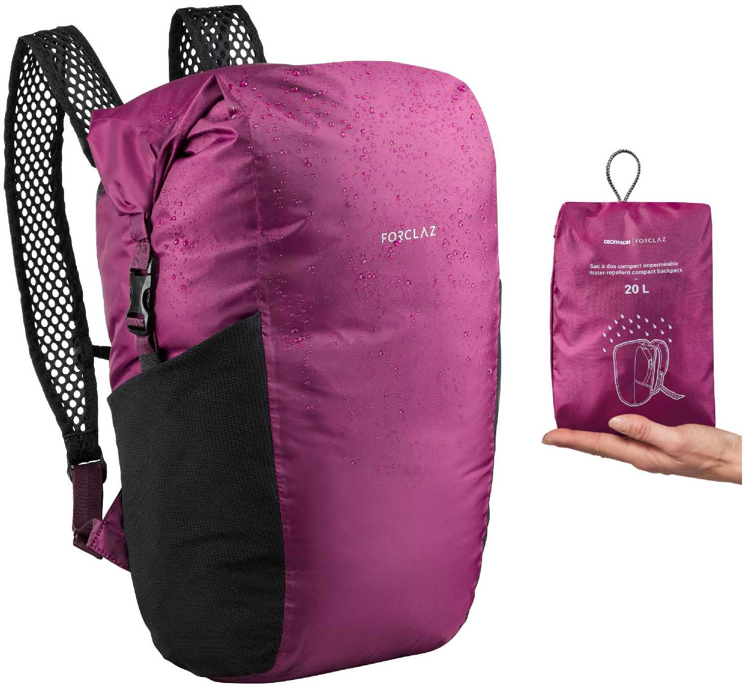 Туристический рюкзак Decathlon Forclaz Travel 20 фотография 5