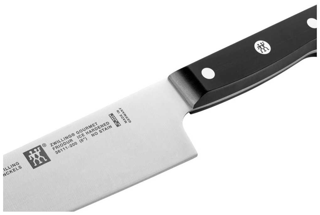 Шеф-нож Zwilling J. A. Henckels Gourmet, лезвие 20 см фотография 5