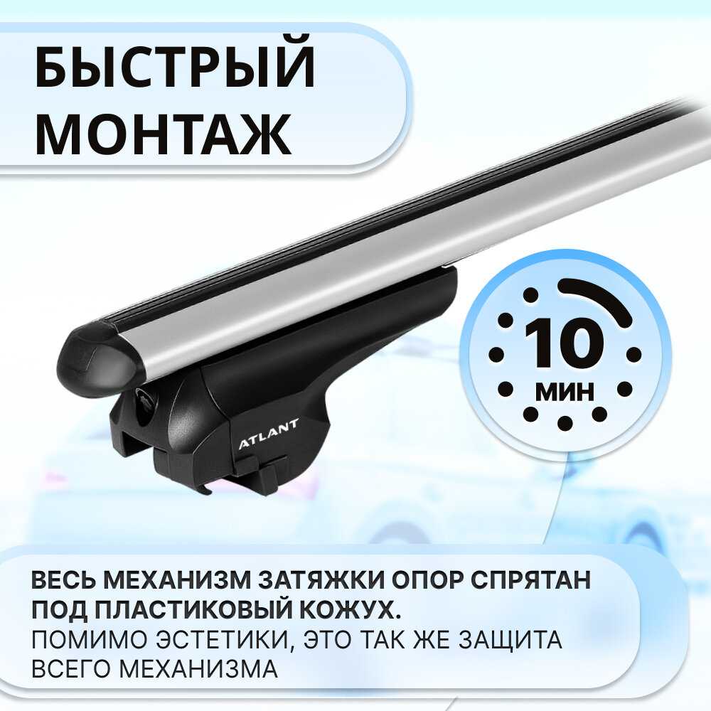 Багажник на крышу Атлант Багажник на крышу (Аэро) фотография 2