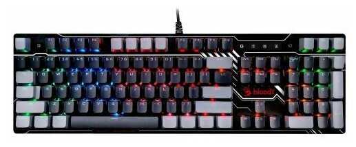 Клавиатура A4Tech Bloody B808N механическая черныйсерый USB for gamer LED фотография 10