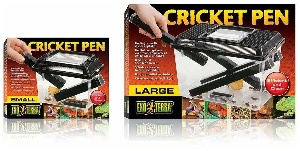 Контейнер для живого корма Exo Terra Cricket Pen маленький фотография 3