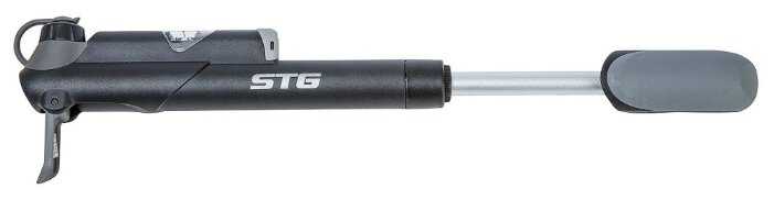 Ручной велонасос STG GP-61S, пластик фотография 1