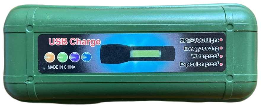 Фонарик светодиодный USB Charge (YYC-511) компактный сверхяркий с зарядкой от сети фотография 1