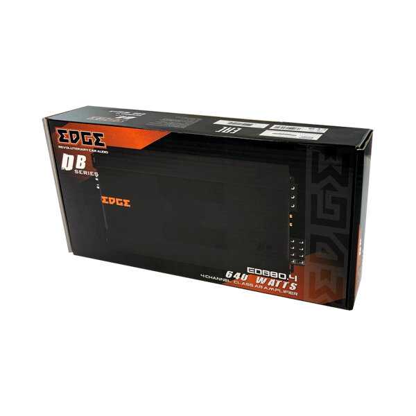 Автомобильный усилитель EDGE EDB80.4LITE (EDB80.4LITE-E2) фотография 8