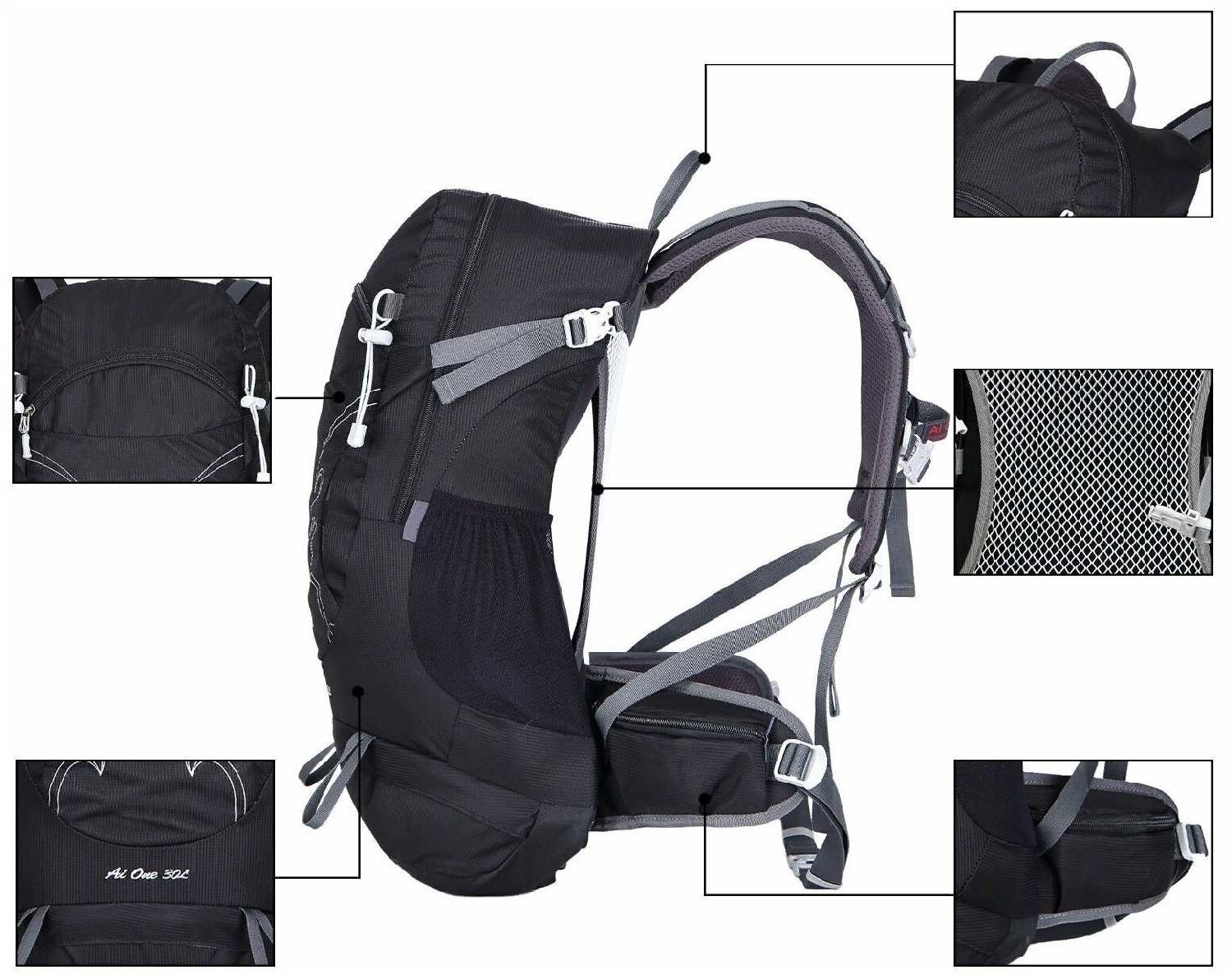 Рюкзак Ai One 1869 (30л) фотография 7