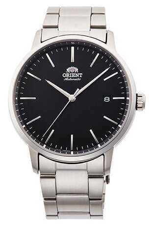 Часы механические Orient RA-AC0E01B соврем. муж, мет. бр-т,100m, DATE