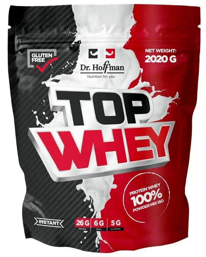 Протеин сывороточный Доктор Хоффман Top Whey Protein (908 гр) фотография 20