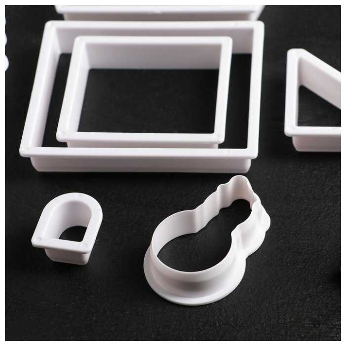 Форма для печенья Доляна Пряничный домик 4328420, 8 шт. фотография 2