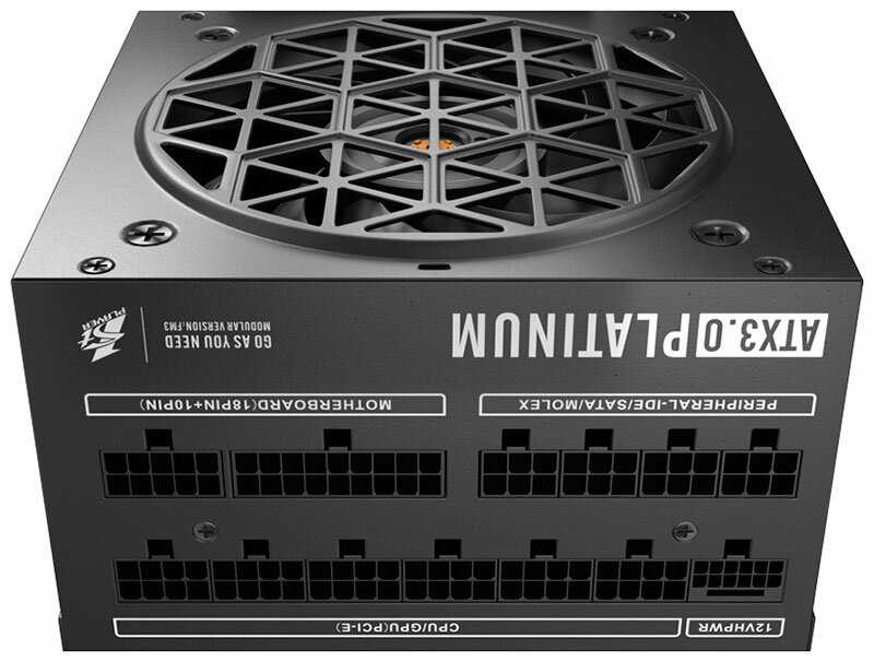 Блок питания 1STPLAYER NGDP Platinum 1300W (HA-1300BA3-BK) фотография 3