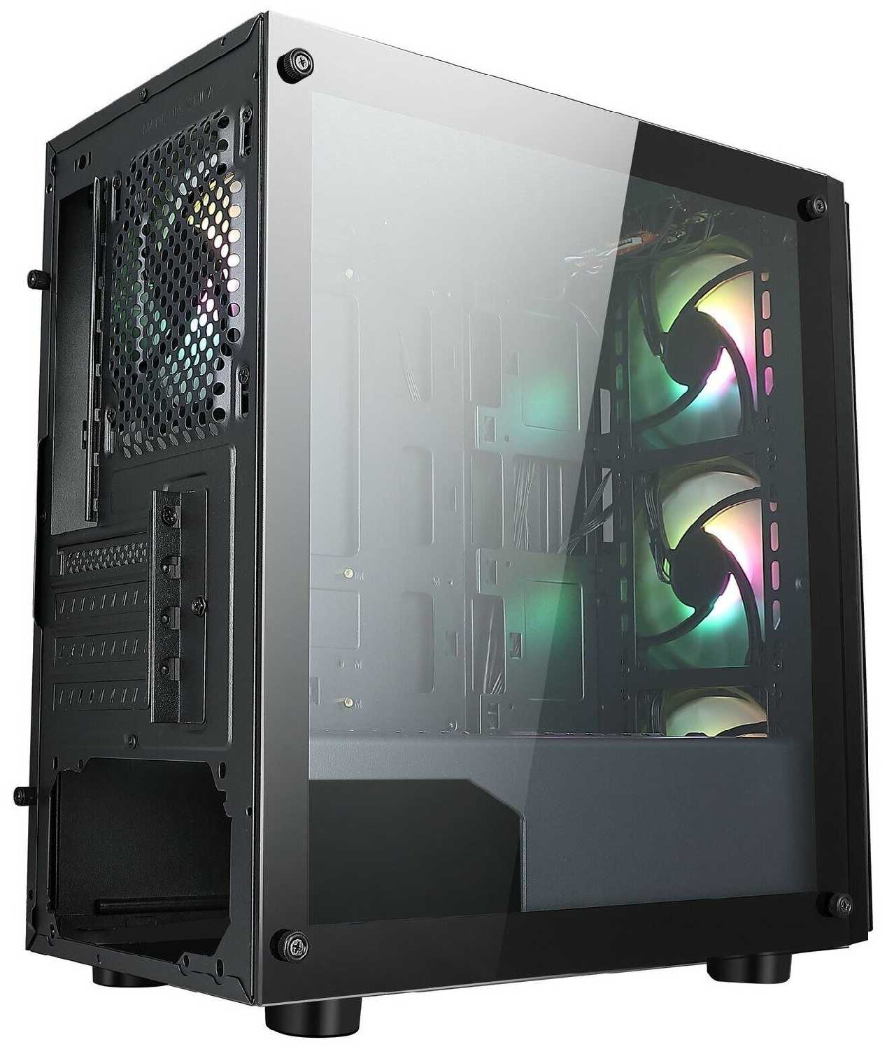 Корпус Boost V15 ARGB/GMicroV Midi-Tower , черный фотография 1