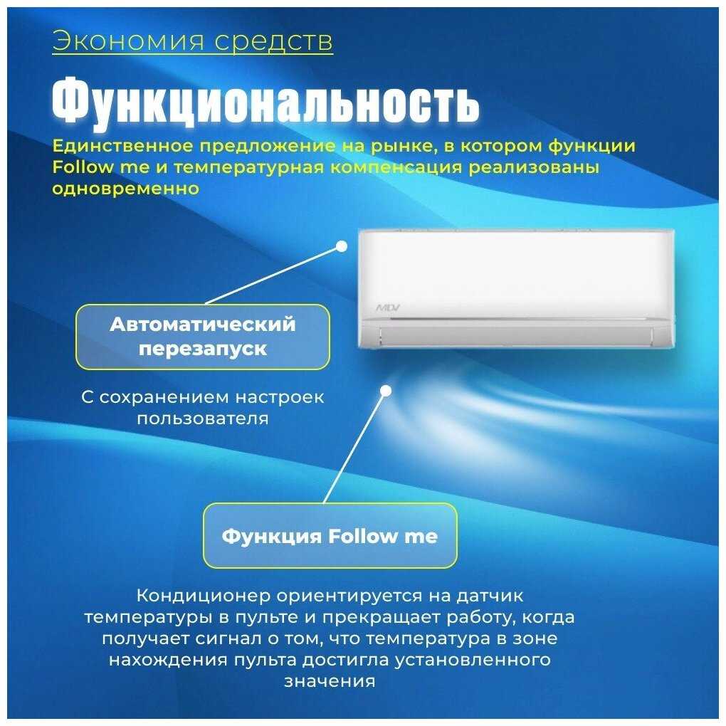 Сплит-система MDV INFINI On/Off (MDSAG-07HRN1/MDOAG-07HN1) фотография 4