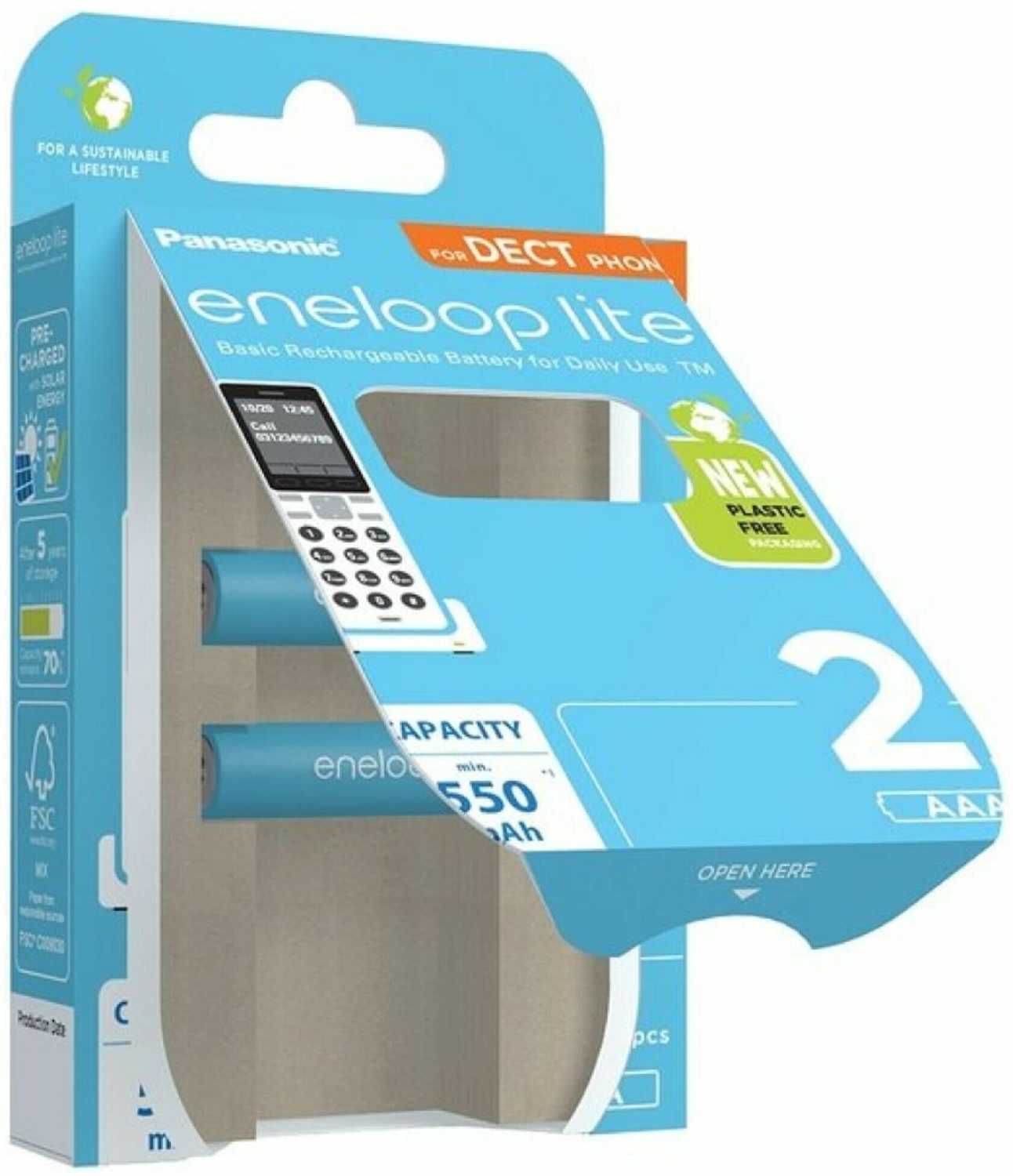 Аккумулятор Panasonic Eneloop Lite LR03 AAA (550 mAh) фотография 7