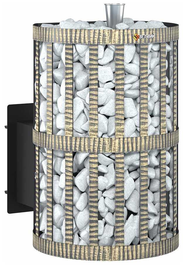 Банная печь везувий Скиф Парогенератор Ковка (210)