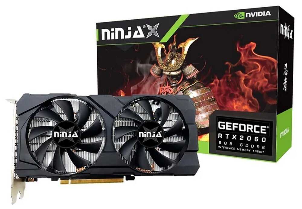 Видеокарта Sinotex Ninja GeForce RTX 2060 6GB (NF206FG66F) фотография 4