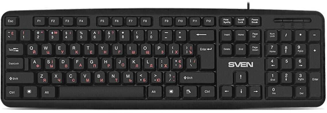 Комплект 2 шт Sven Клавиатура Sven KB-S230 (KB-S230) фотография 17