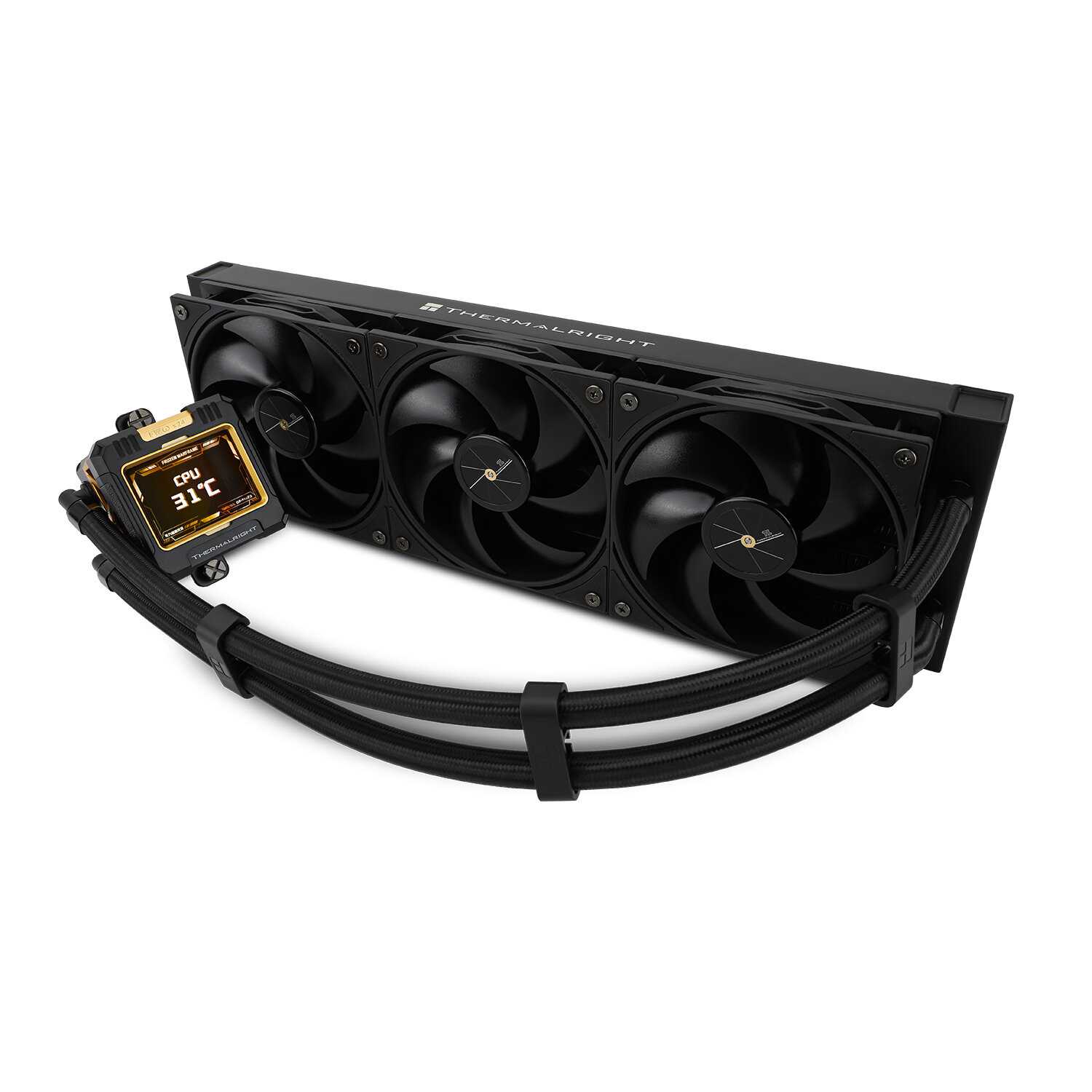 СЖО для процессоров Thermalright Frozen Warframe SE 360 ARGB V2 (F-WFRAME-SE-360-ARGB-BL-V2) фотография 2