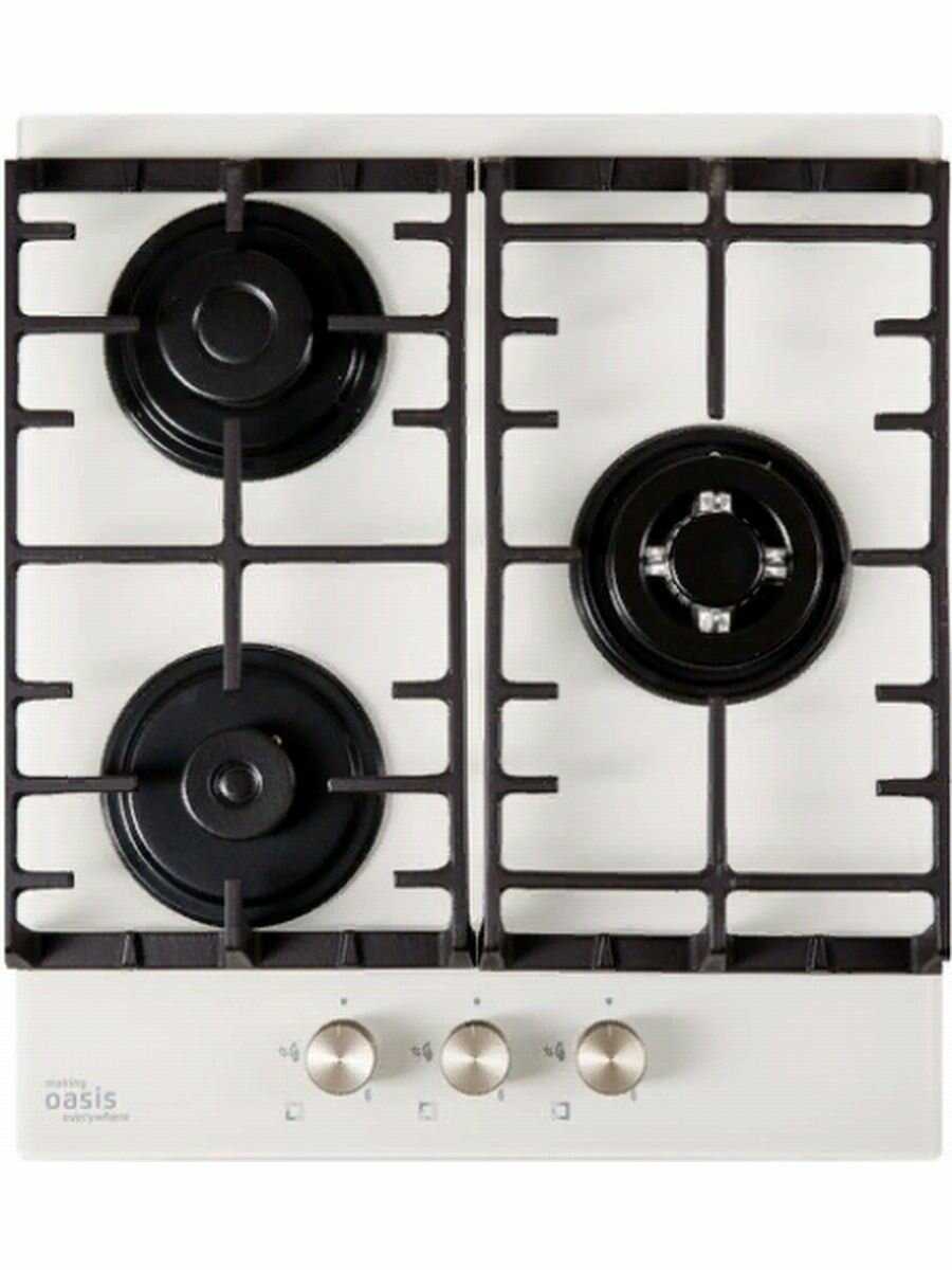 Газовая варочная панель Oasis P-3GWT фотография 14