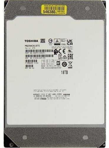Жесткий диск Toshiba MG06ACA10TE фотография 18