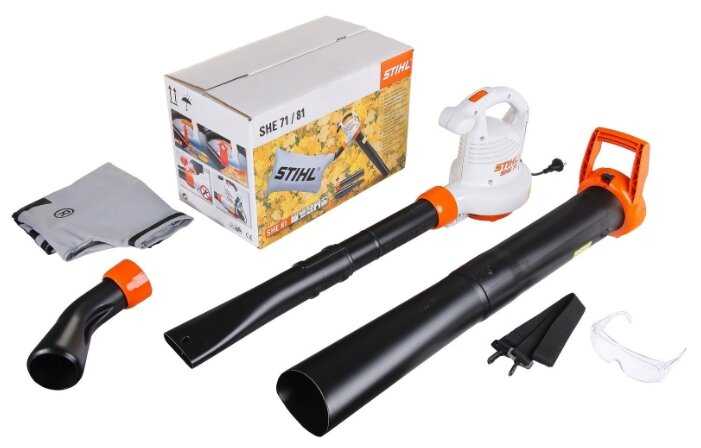 Электрическая воздуходувка-пылесос STIHL SHE 71 фотография 9