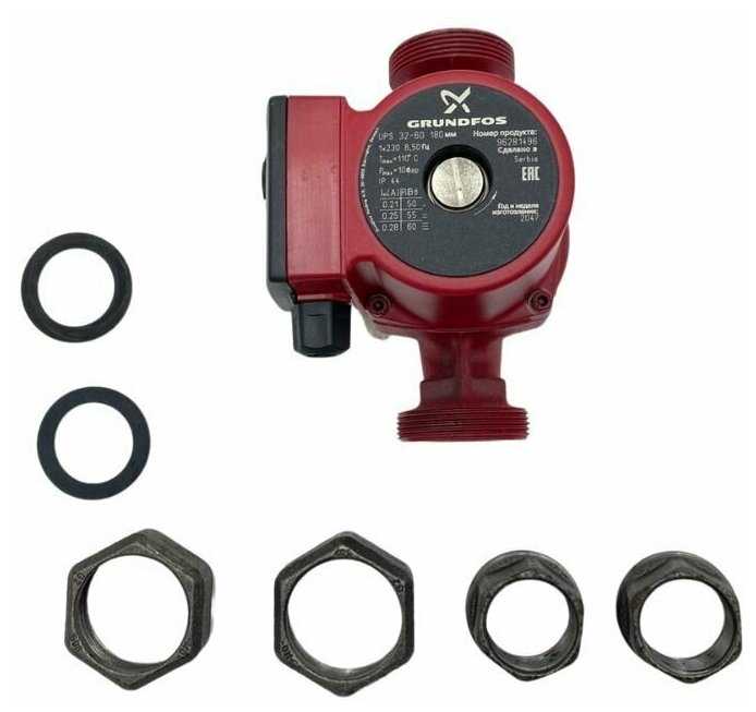 Геотермальный тепловой насос Grundfos UPS 32-60 180 фотография 8