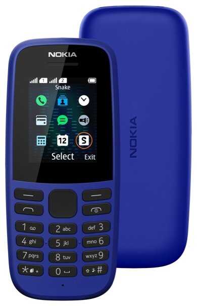 Телефон Nokia 105 SS (2019) фотография 4